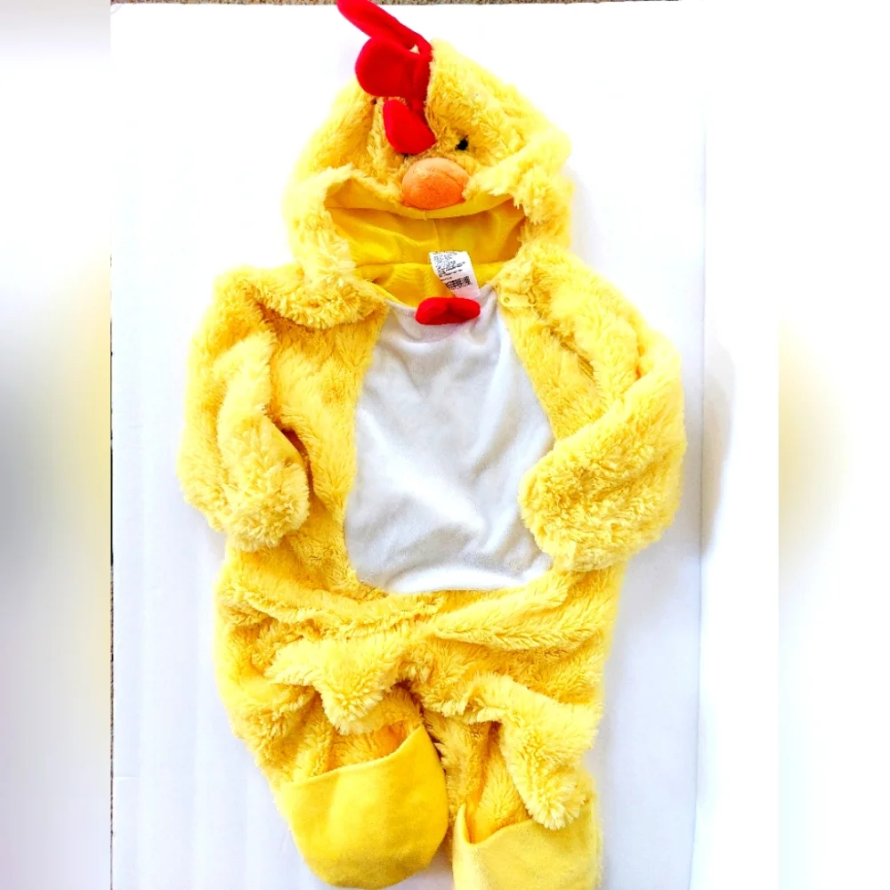 Yellow Chicken Costume‎ size 0-6 months Halloween Farm